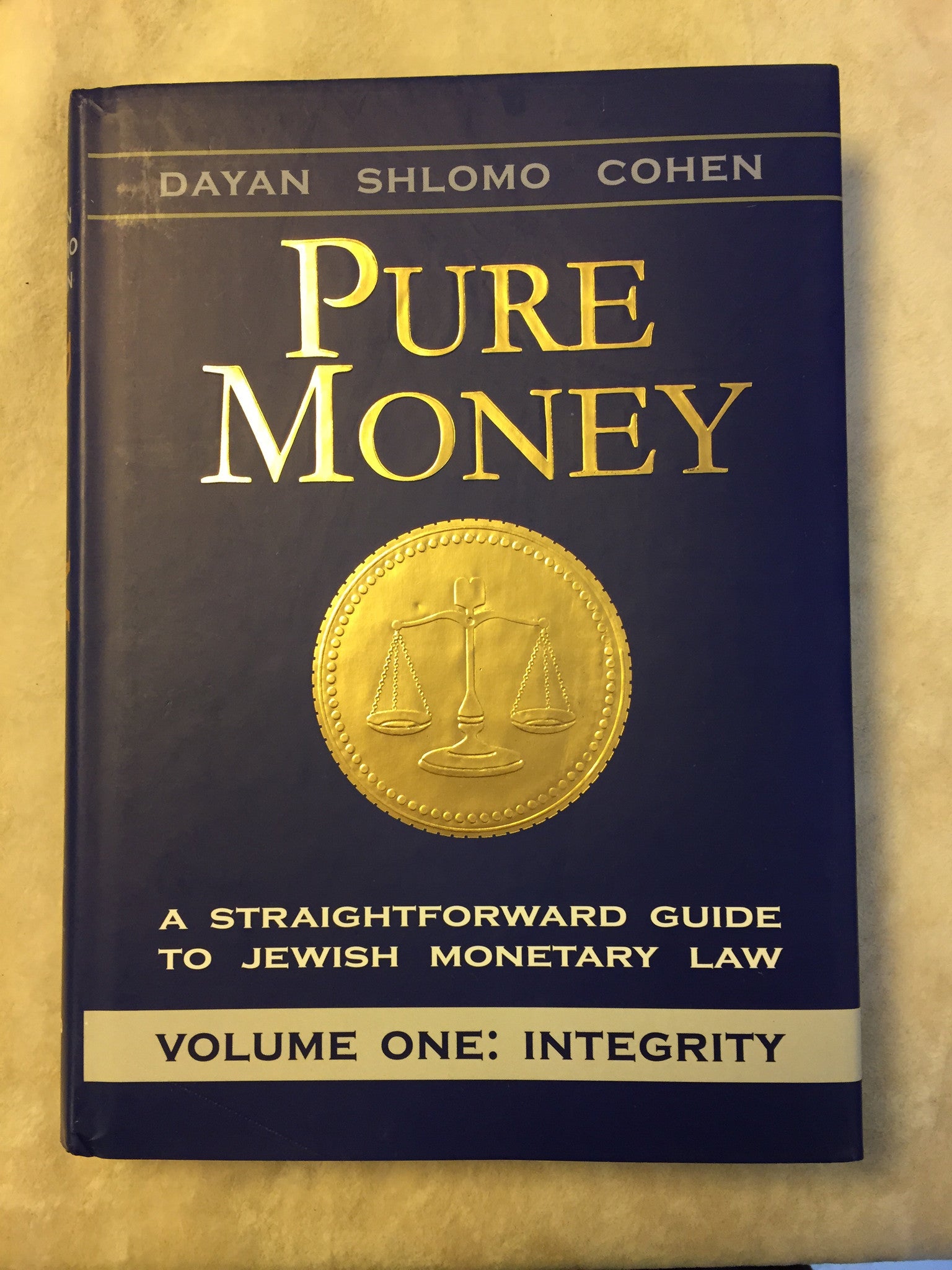 Pure Money A Straightforward Guide To Jewish Monetary Law Dayan