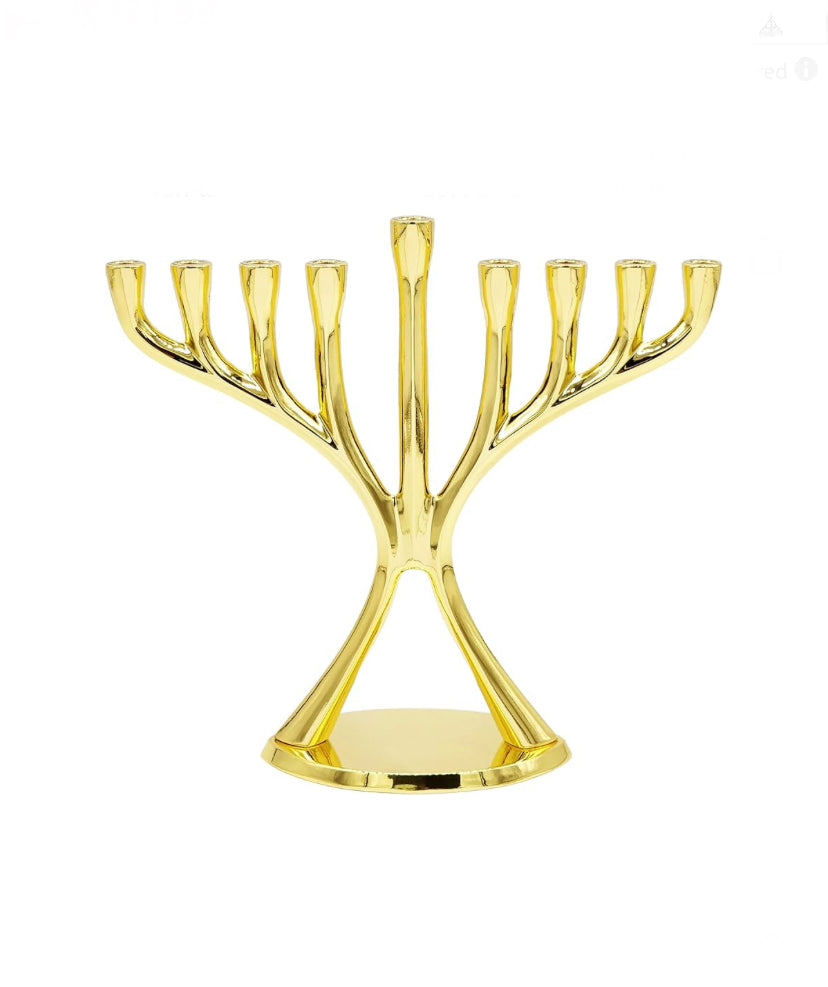 Gold Design Menorah