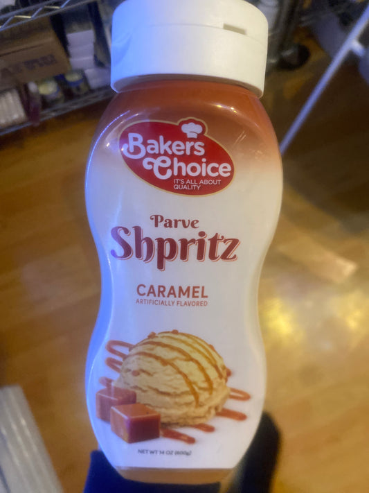 Shpritz caramel flavored