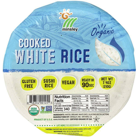 Cooked Rice Organic