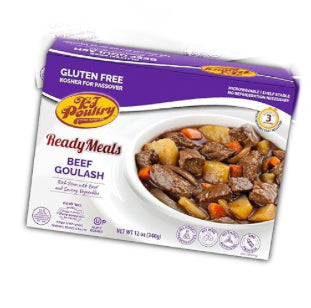 Beef Goulash Stew & Vegetables MRE Gluten Free (Passover)