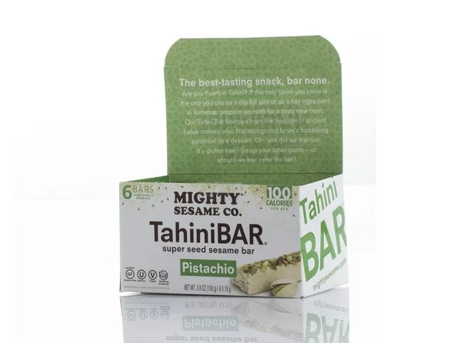 Tahini Bar Pistachio (Halva)