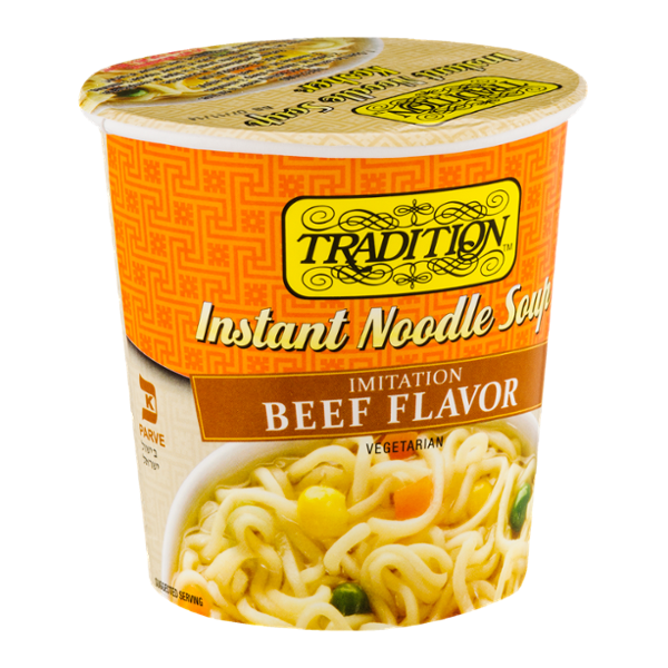 Noodle Soup Beef Flavor Vegetarian